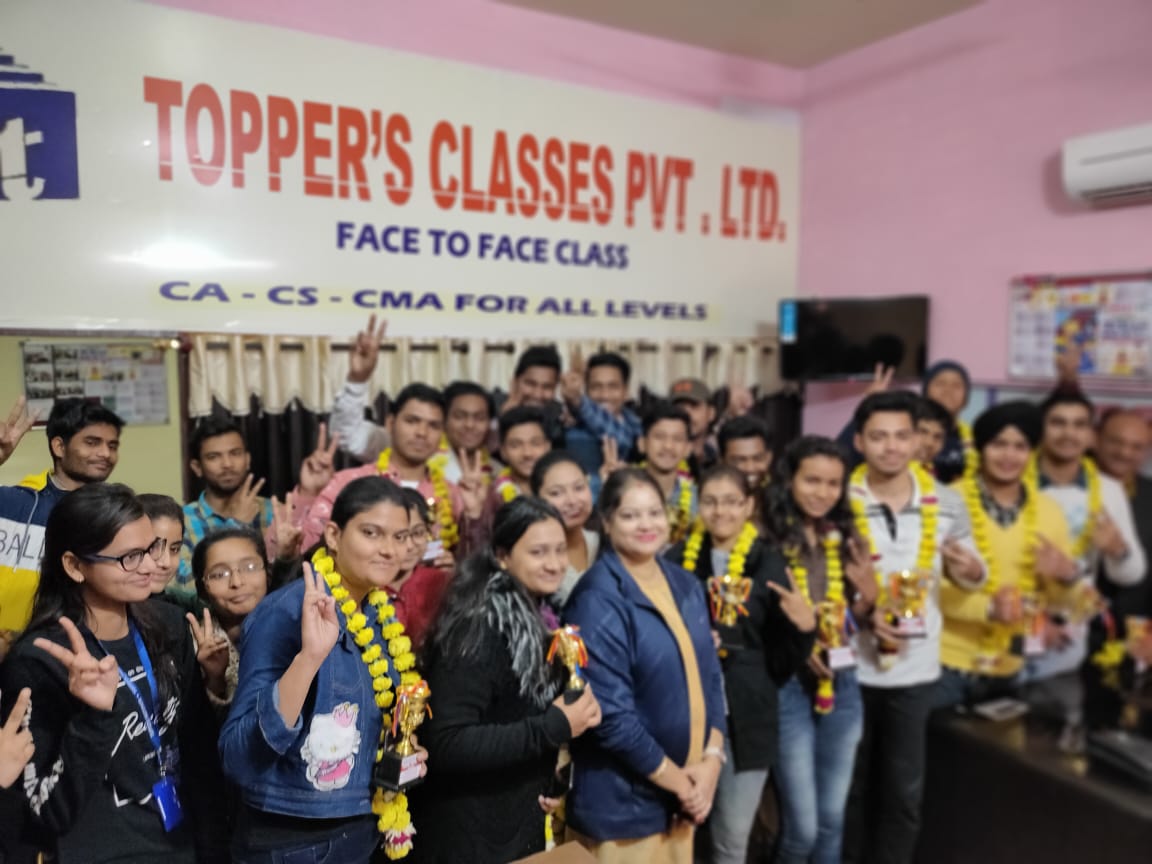 TOPPERS KANPUR CELEBRATION FOR CA FOUNDATION & INTERMEDIATE NOV. 2019 EXAM RESULT