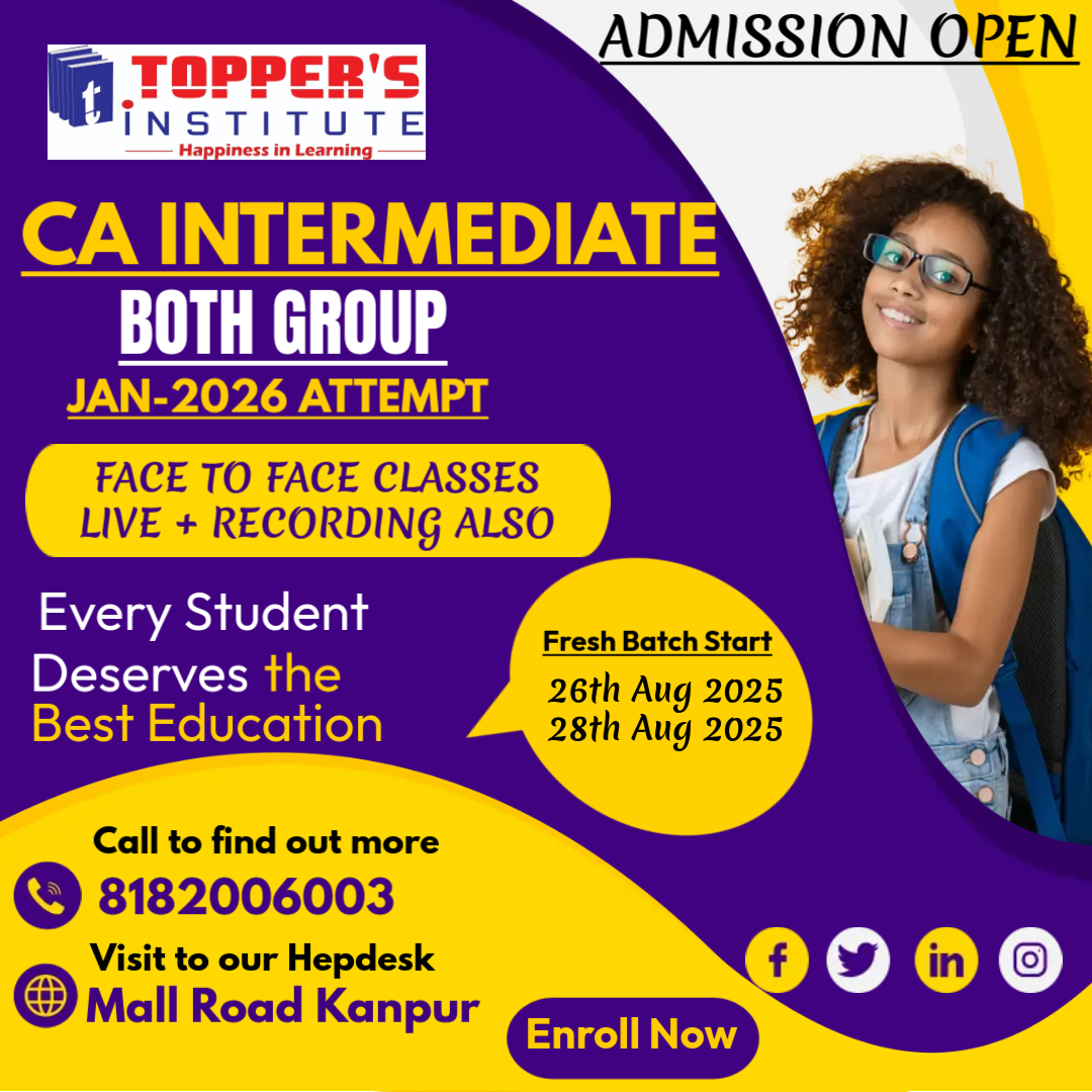CA INTERMEDIATE BOTH GROUP BATCH FOR JAN 2026 ATTEMPT