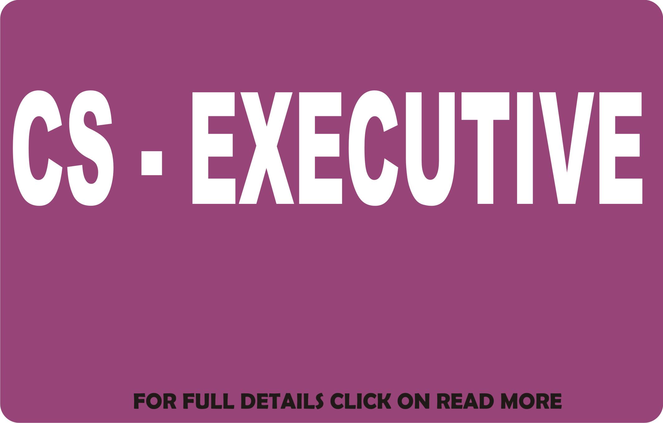 CS Executive